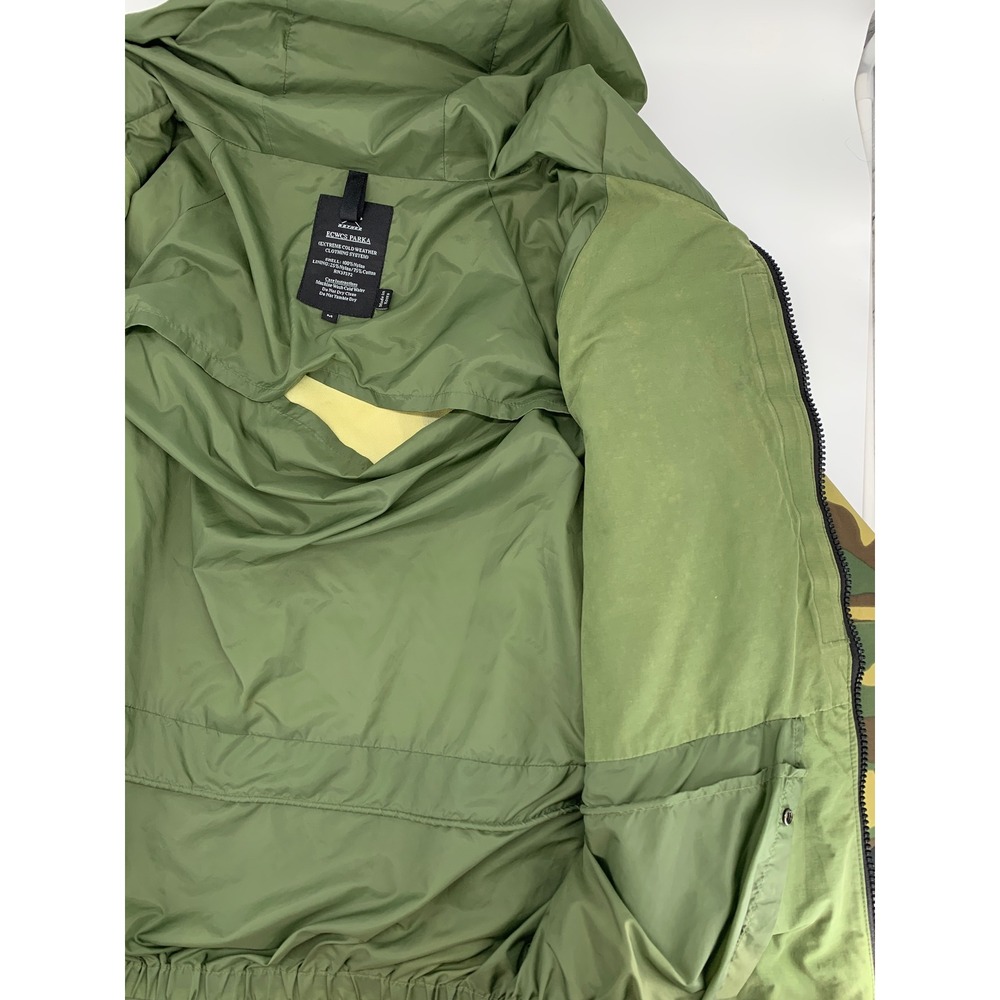 Rothco ECWCS Jacket Mens Medium Camo Green Nylon Extreme Cold Weather System - Picture 5 of 9